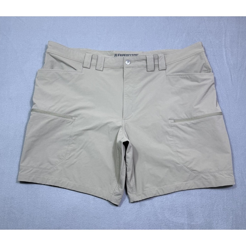 Duluth Trading Flexpedition Shorts Mens 46 Relaxed Fit Performance Cargo Stretch